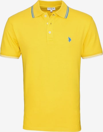 U.S. POLO ASSN. Shirt 'Barney' in Yellow: front
