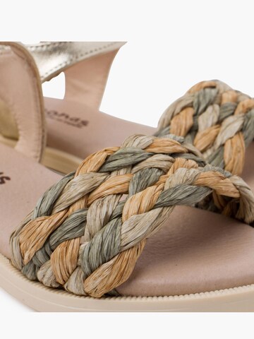 Pisamonas Sandals in Gold