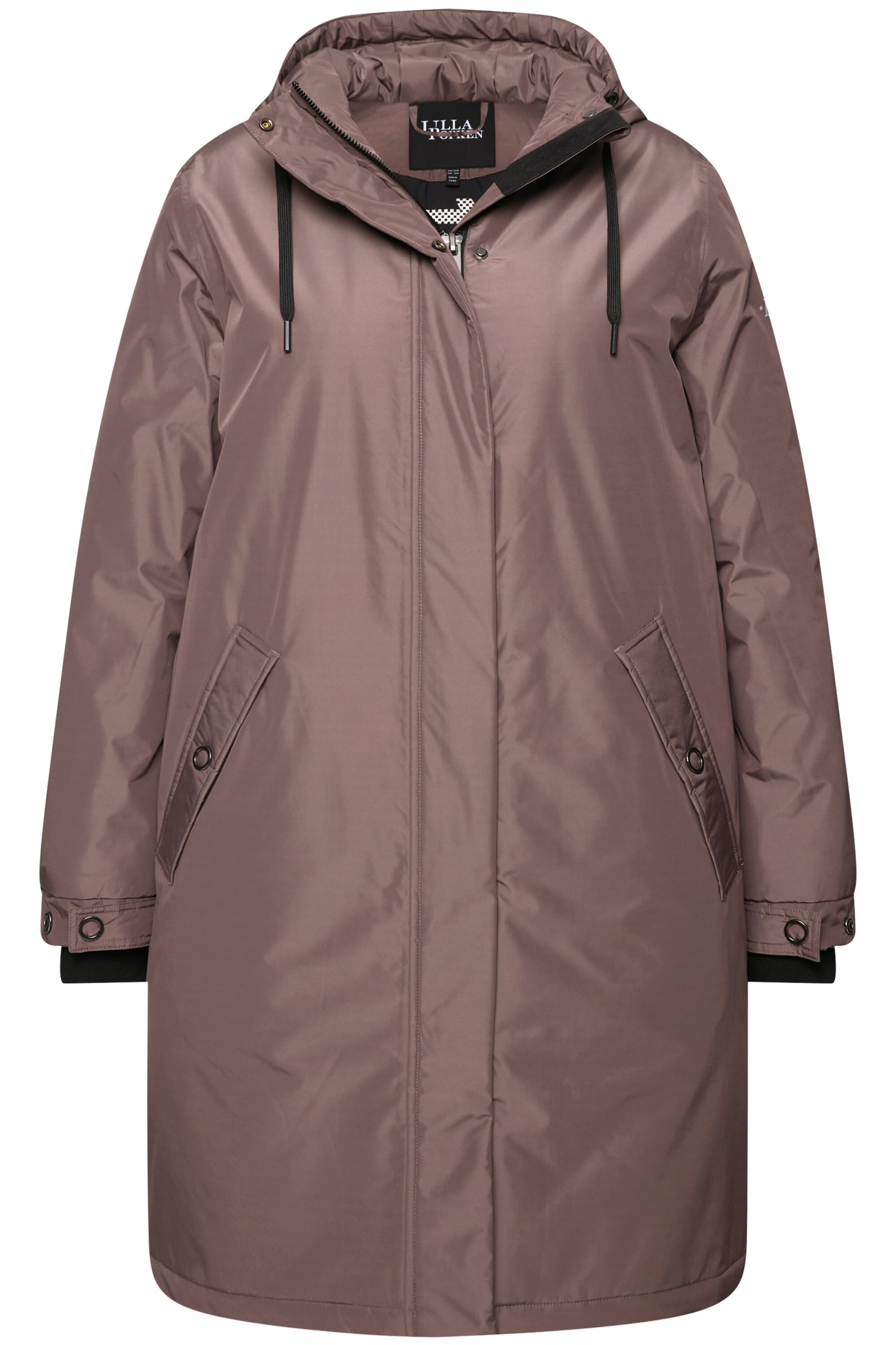 Ulla Popken Übergangsjacke in Braun: Vorderseite