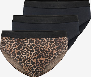 juoda ONLY GIRLS Apatinės kelnaitės 'KOGLOLA': priekis