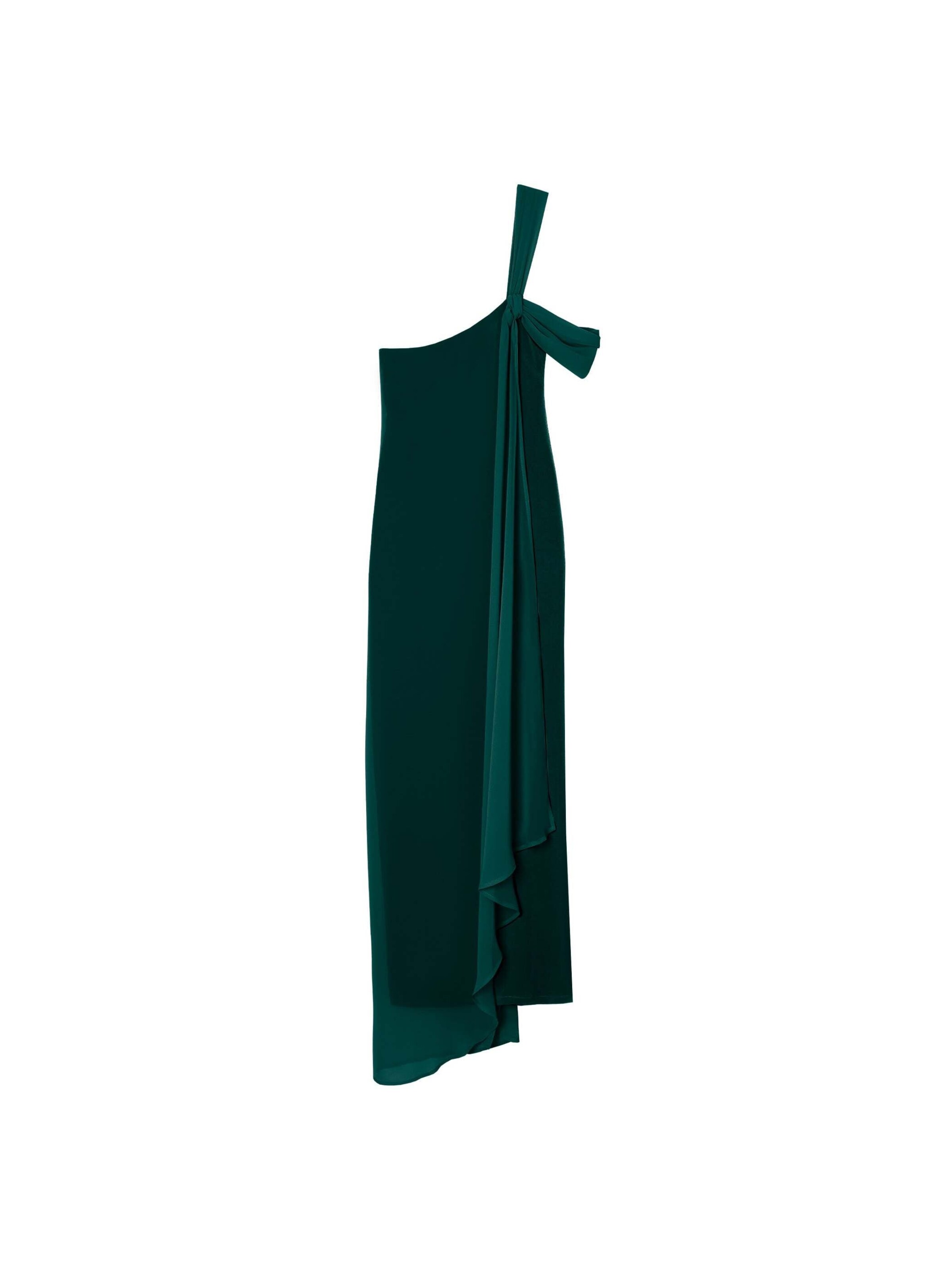 THE-ARE - Vestido de noche en verde: frente