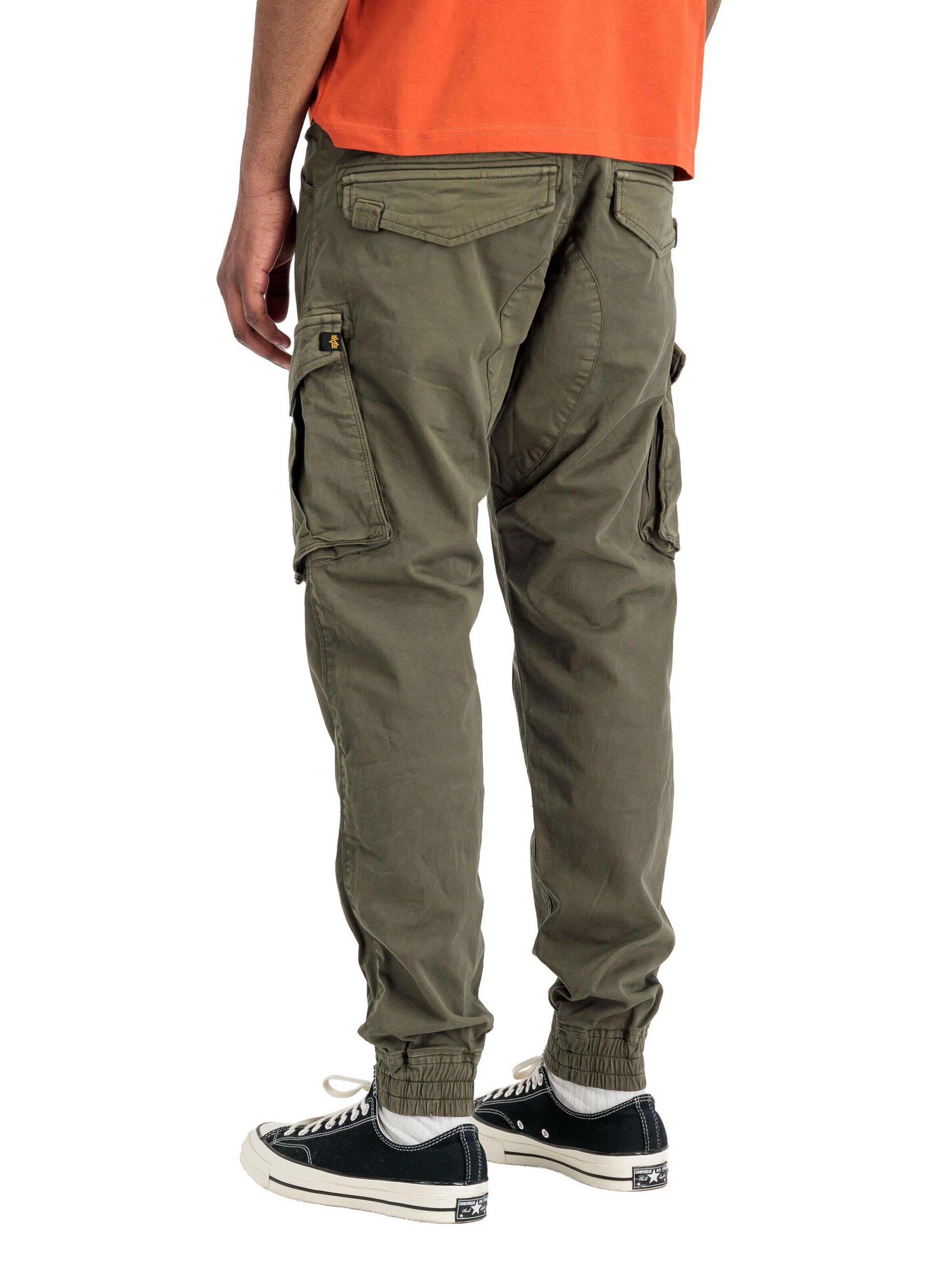 ALPHA INDUSTRIES Regular Cargohose 'Spy Pant'‌‌‌ in Grün