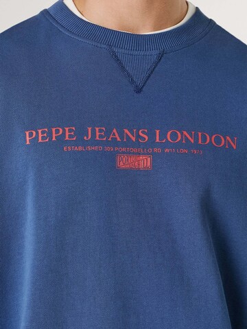 Pepe Jeans Sweatshirt 'SUMMER SEASONAL' in Blauw