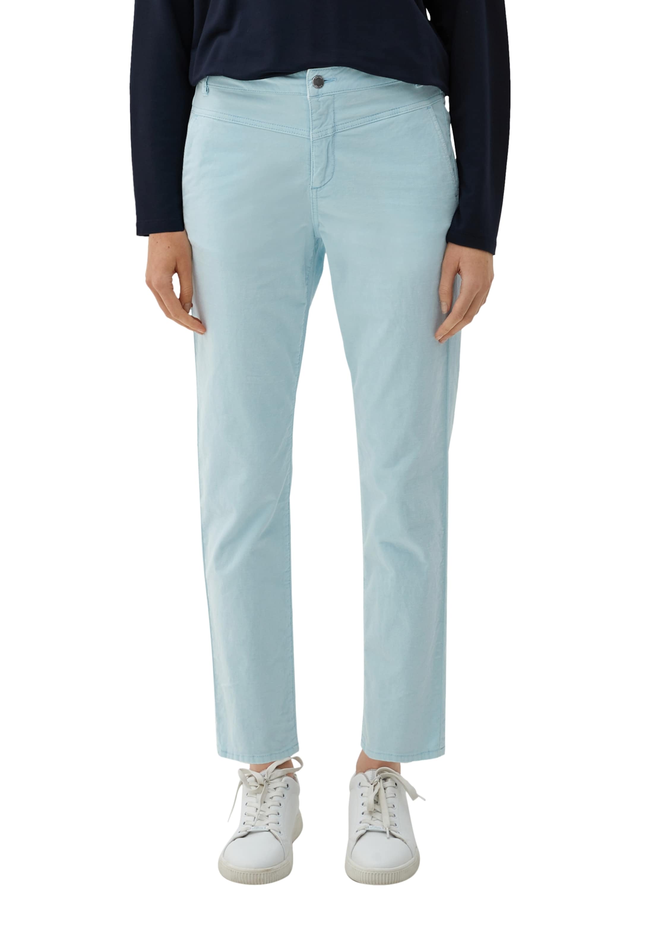 s.Oliver Regular Pants in Blue: front