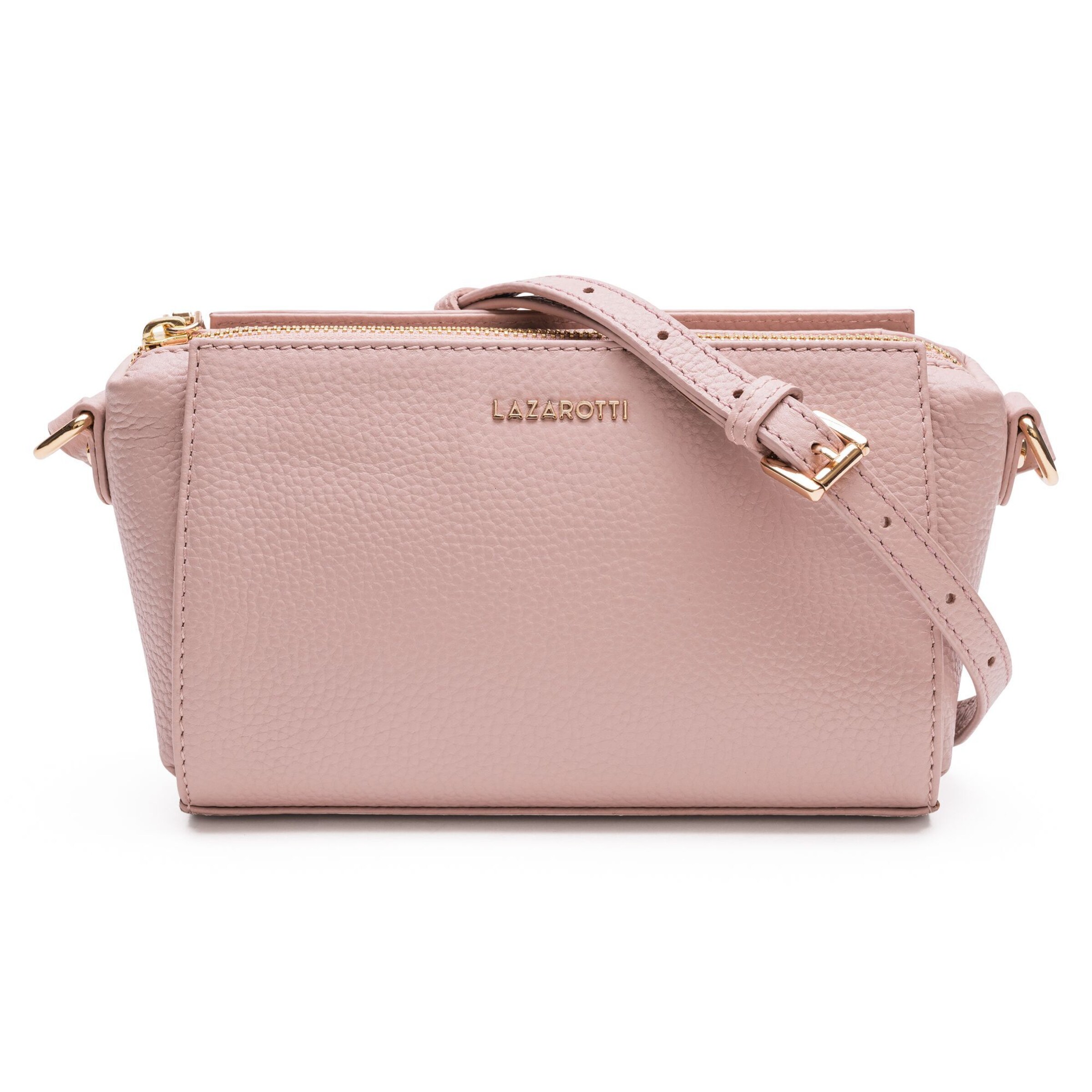 Sac à bandoulière 'Bologna' Lazarotti en rose : devant