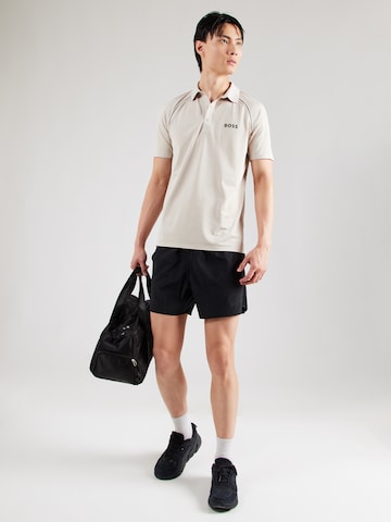 T-Shirt fonctionnel 'Patteo' BOSS en beige
