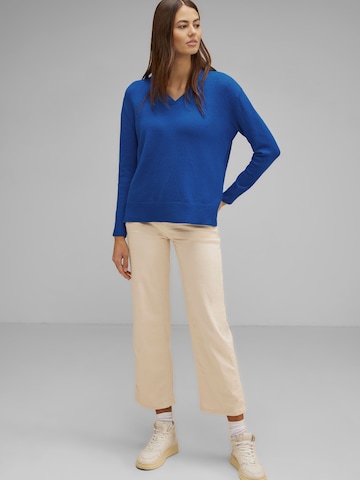 STREET ONE Pullover in Blau