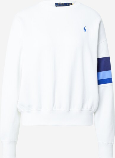 POLO RALPH LAUREN Sweatshirt in blau / weiß, Produktansicht