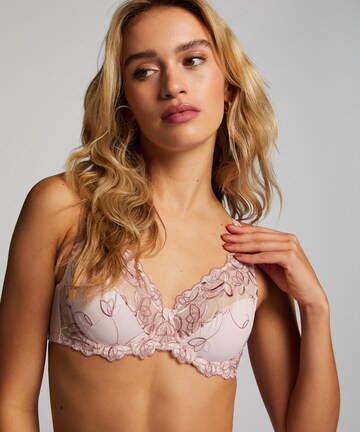 Hunkemöller Push-up Bra 'Diva' in Pink