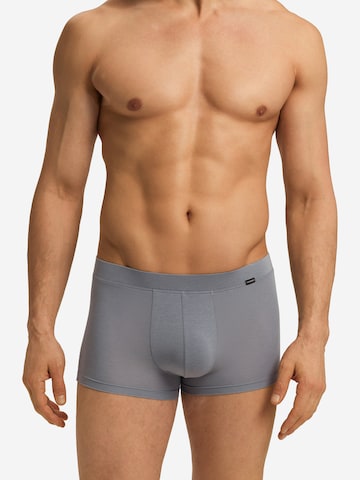 Hanro Boxershorts 'Natural Function' in Grau: Vorderseite