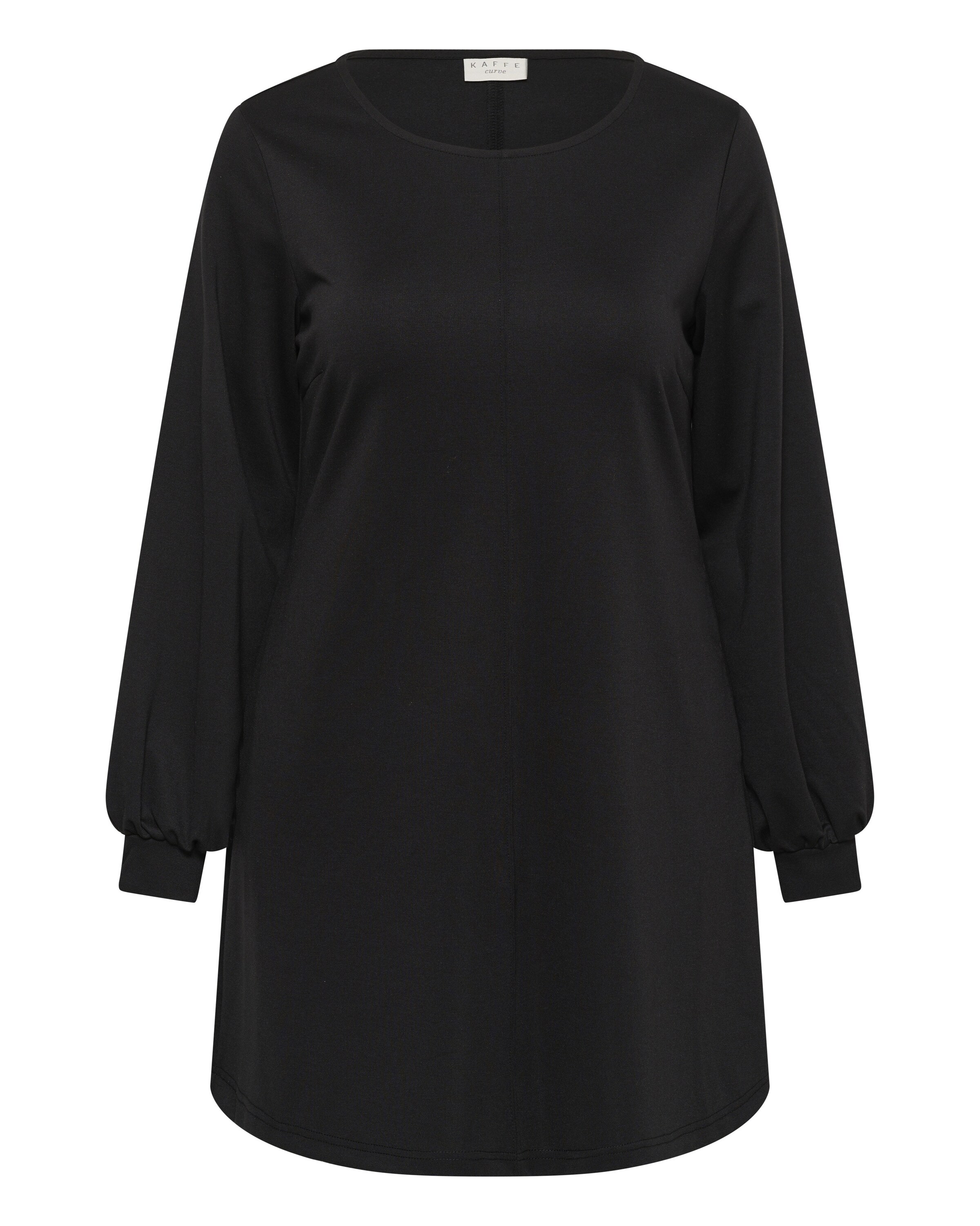Robe 'Jenna' KAFFE CURVE en noir : devant