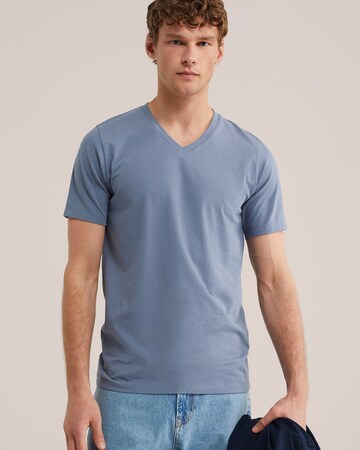 WE Fashion Shirt in Blue: front
