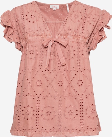 s.Oliver Blouse in Pink: front