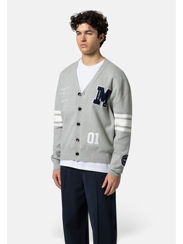 19V69 ITALIA Вязаная кофта 'ALDO' в Серый