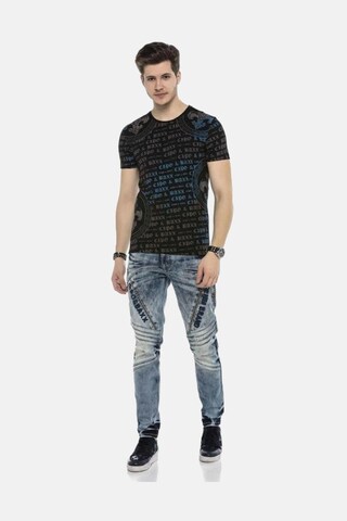 Coupe slim Jean 'DENIM' CIPO & BAXX en bleu
