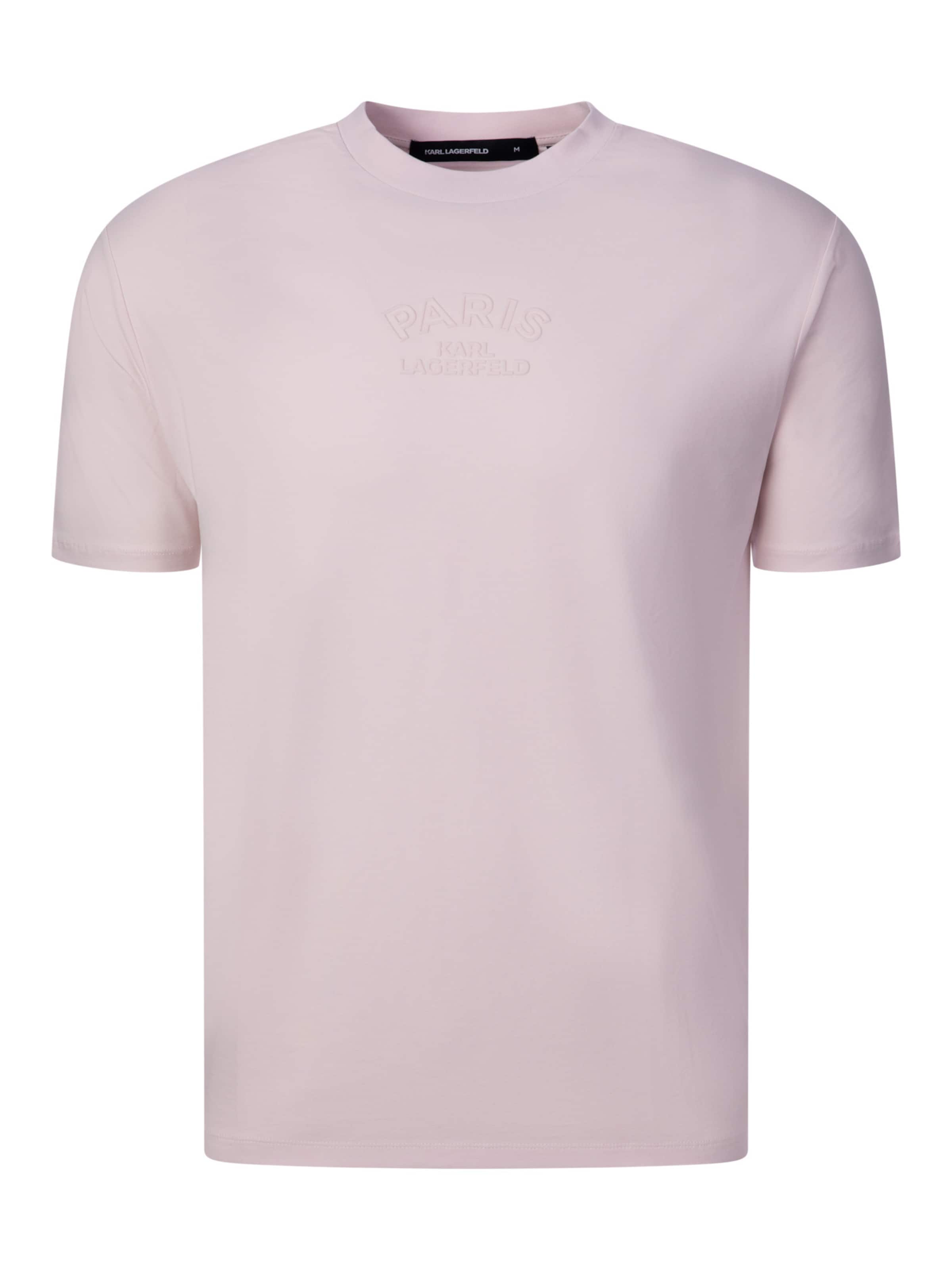 Karl Lagerfeld - Camiseta en rosa: frente