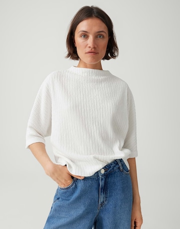 OPUS T-shirt 'Sirelo' i beige: framsida