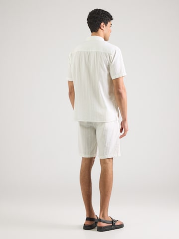 JACK & JONES Rovný strih Joggingová súprava 'JJETYSON' - Biela