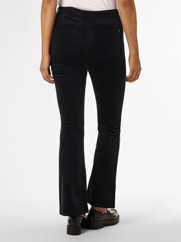 Marie Lund Bootcut Broek ' ' in Blauw