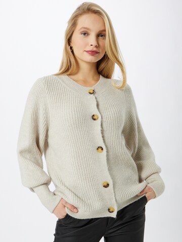 ONLY Knit Cardigan 'ONLCLARE' in Beige: front