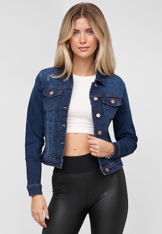 Veste mi-saison Cloud5ive en bleu : devant