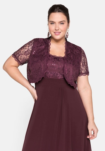 SHEEGO Bolero in Purple: front