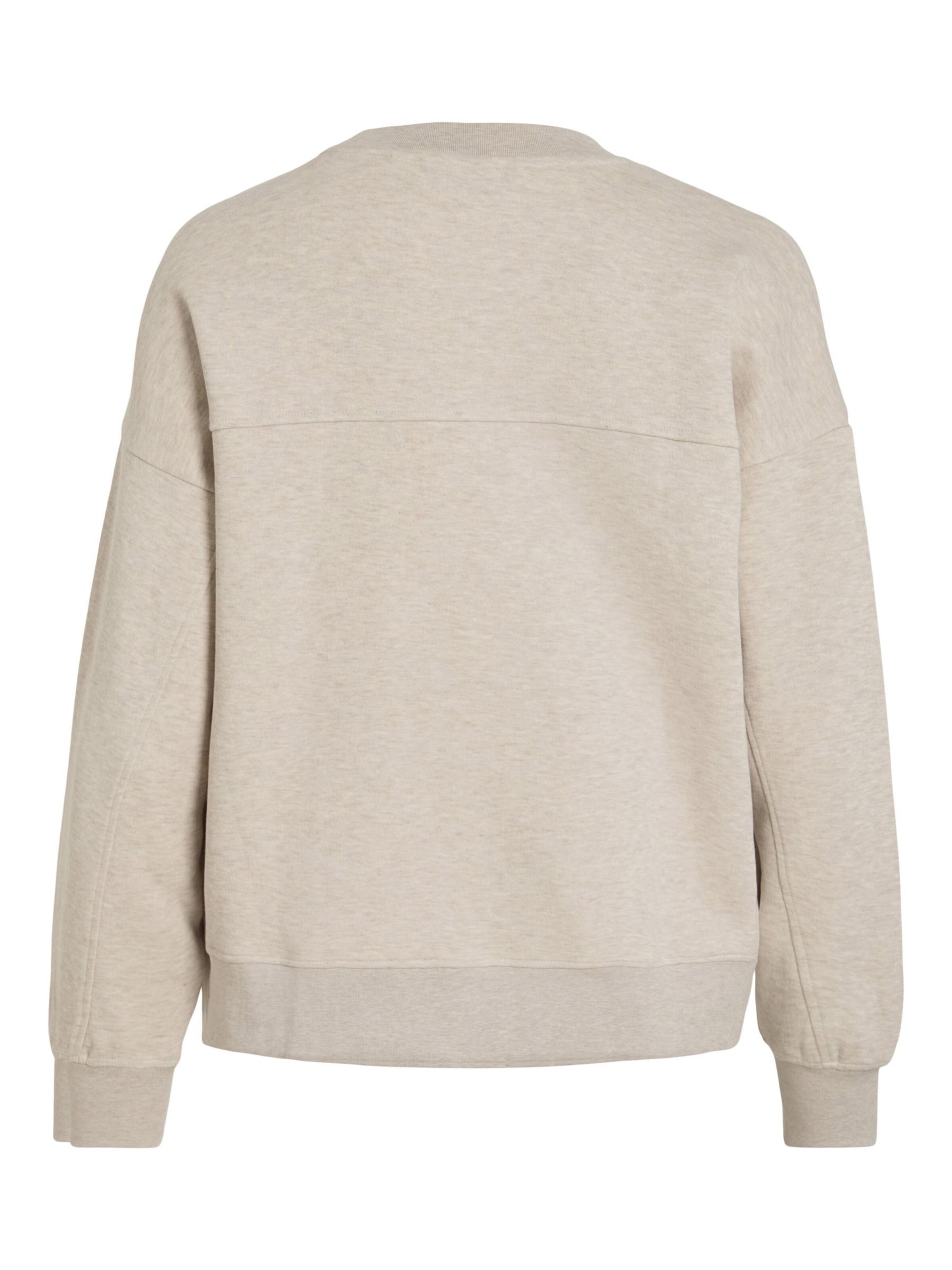 ROUGE EDIT Sweatshirt i beige