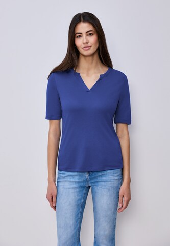 STREET ONE Shirt in Blue: front