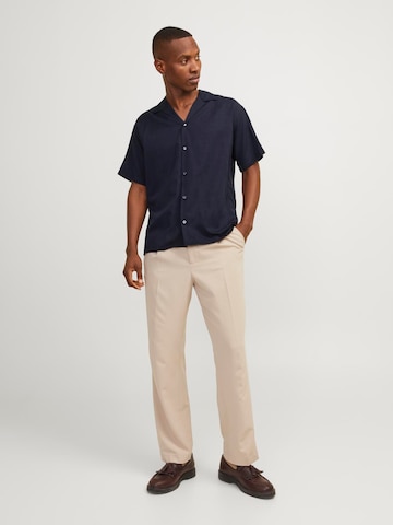 JACK & JONES - Ajuste confortable Camisa 'CAARON' en azul