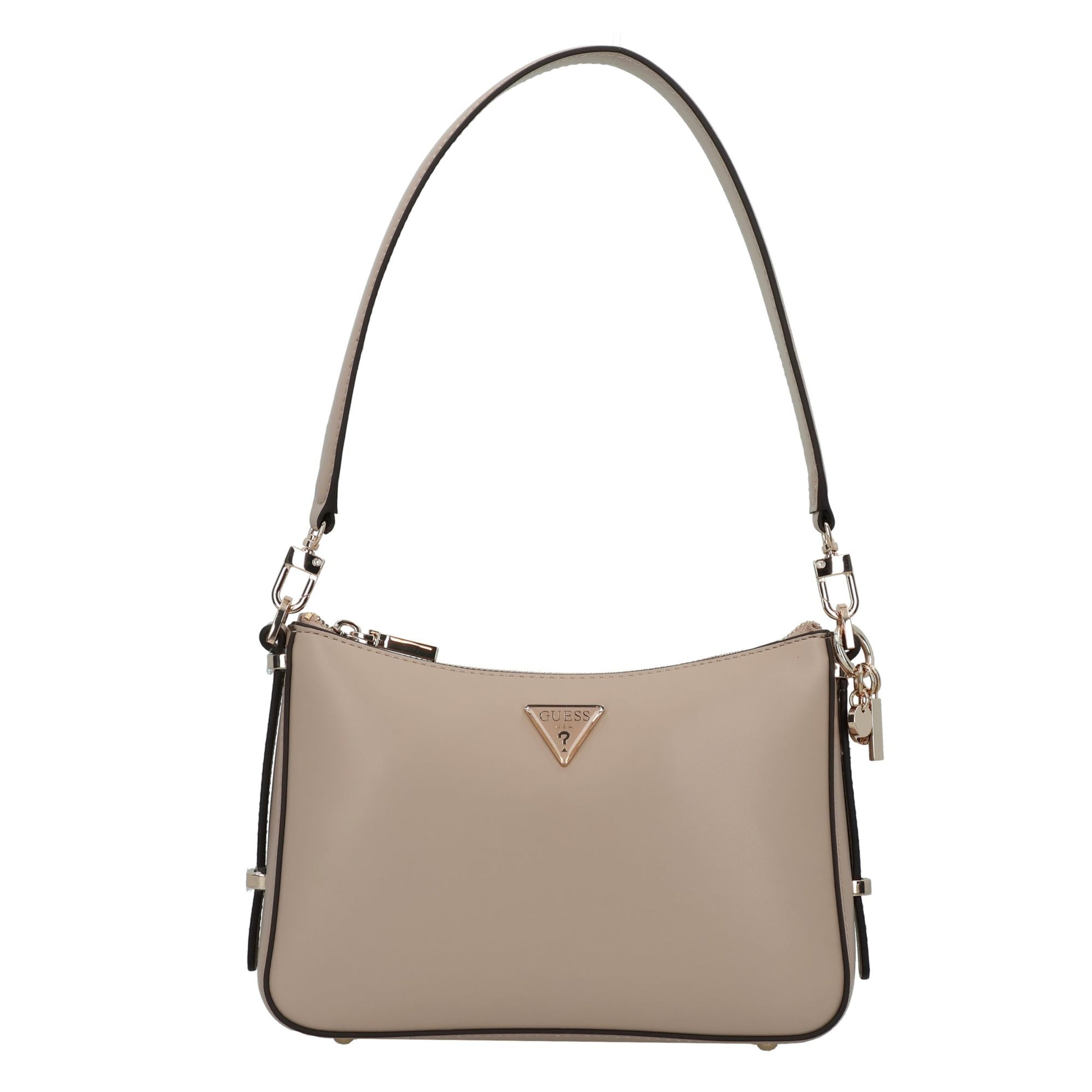Borsa a spalla 'Daryna II' di GUESS in beige: frontale