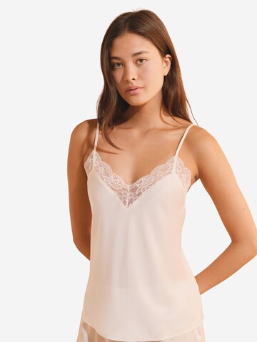 Chemise de nuit 'Desire' ETAM en beige : devant