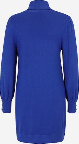 Wallis Petite Gebreide jurk in Blauw