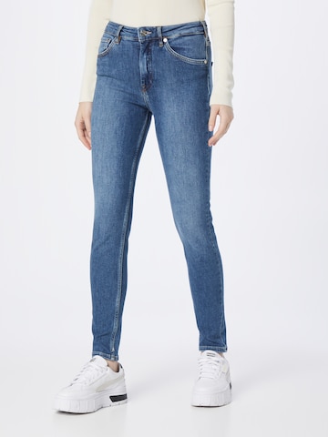 Skinny Jeans 'Essentials  Haut skinny jeans' de la SCOTCH & SODA pe albastru: față