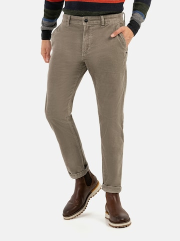 CAMEL ACTIVE Cordhose in Tapered Fit in Braun: front