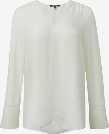 Chemisier COMMA en blanc : devant