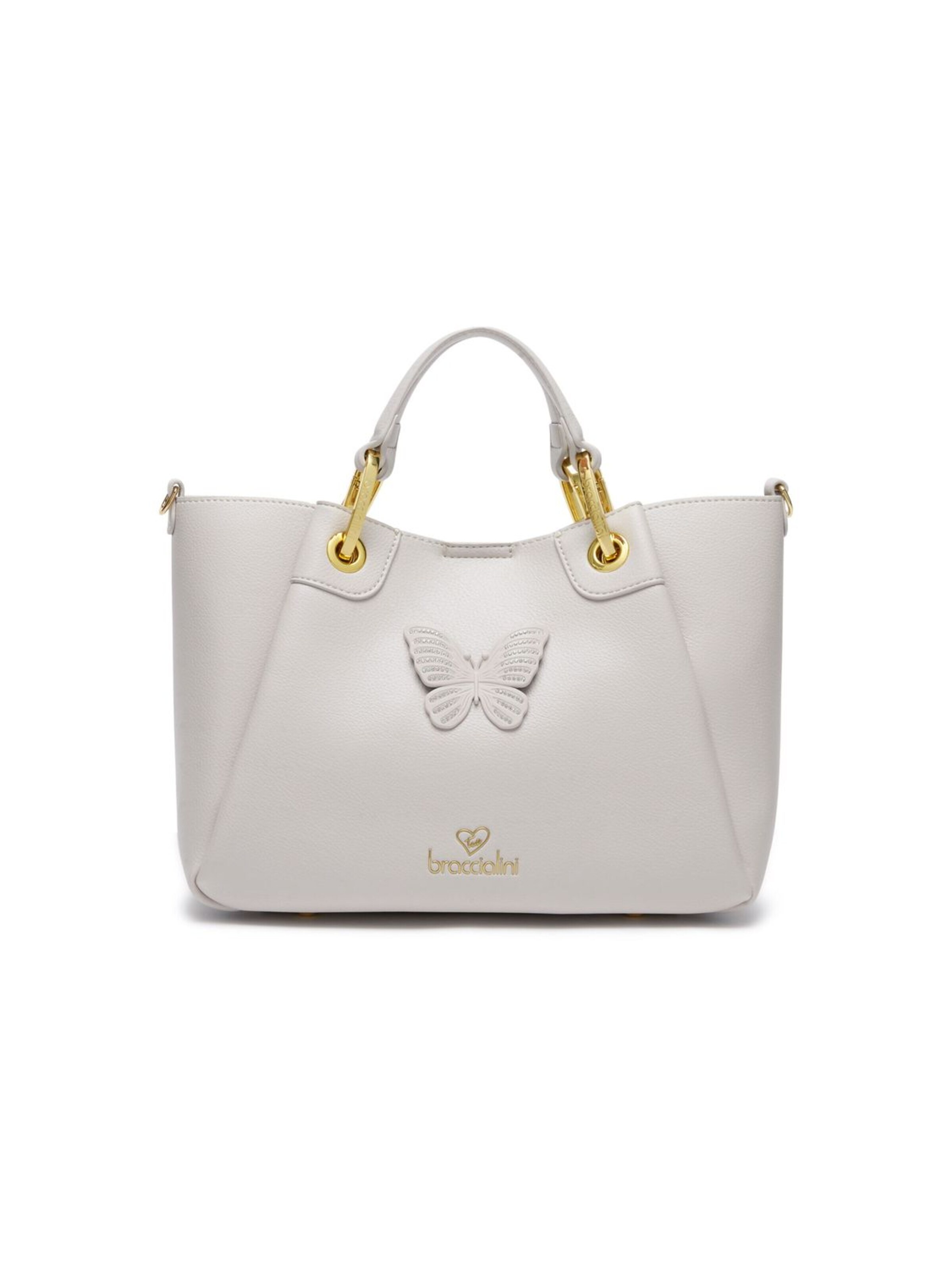 Braccialini Handbag 'Amy Bijoux' in Grey: front