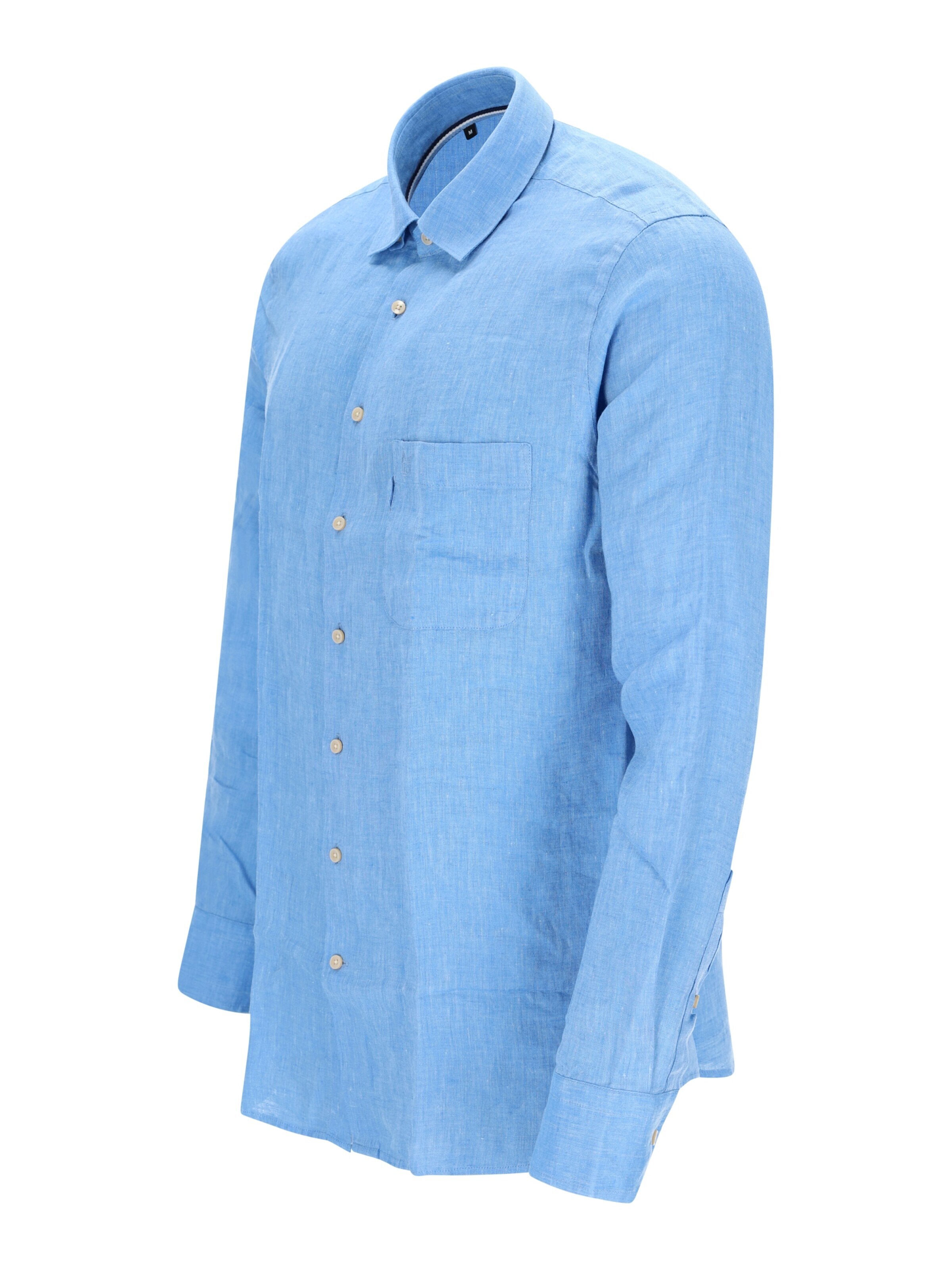 HAJO Regular fit Button Up Shirt in Blue