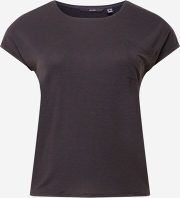 Vero Moda Curve Shirt 'DAVA' in Zwart: voorkant