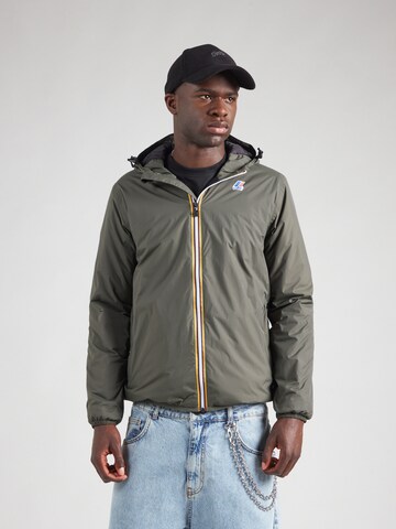 K-Way Jacke 'LE VRAI 4.0 CLAUDE WARM' in Grün: Vorderseite