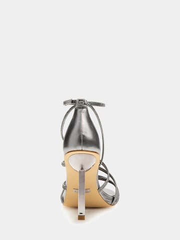 GUESS Strap Sandals 'Axen' in Silver