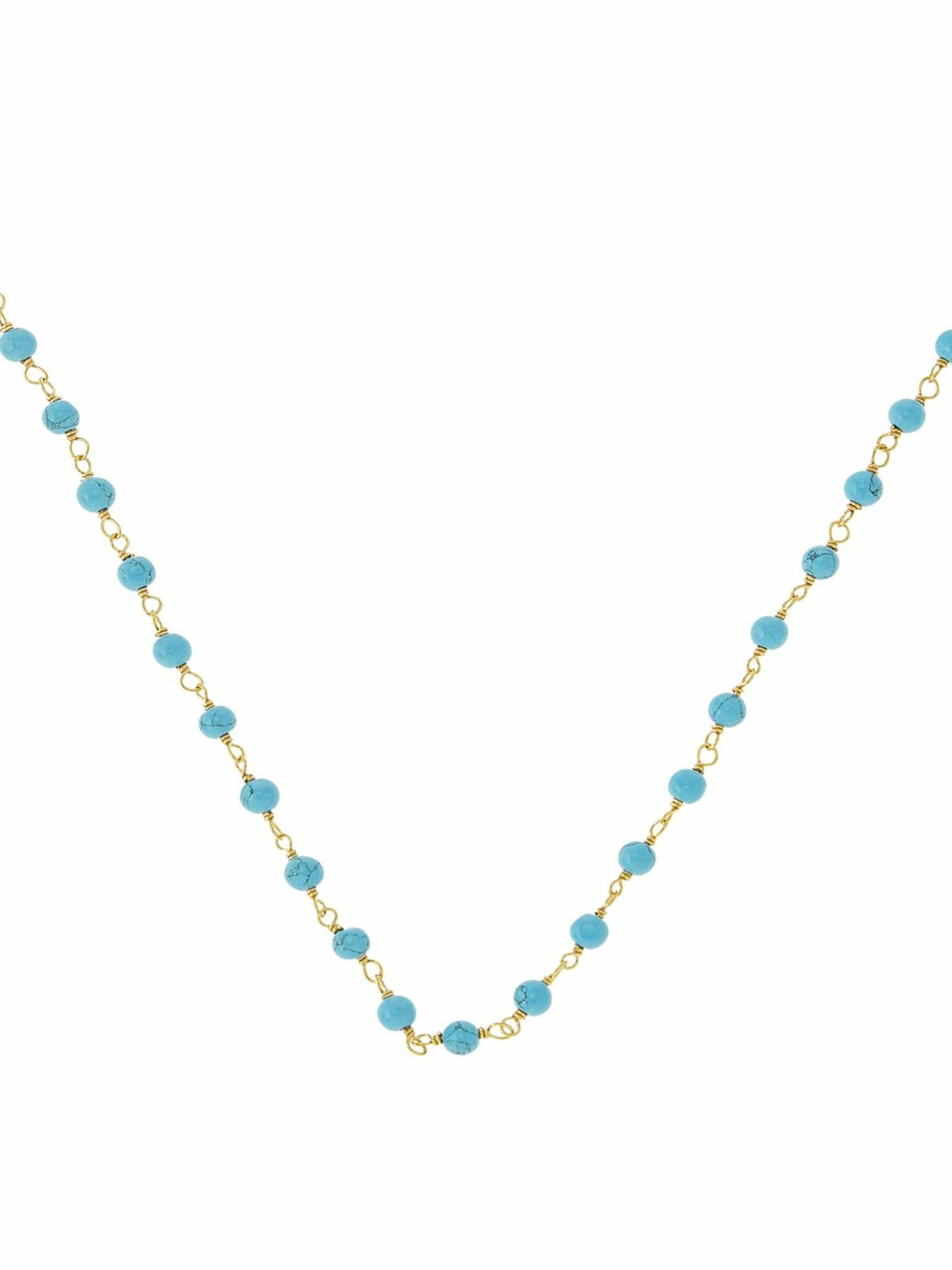 Gemshine Kette in Blau