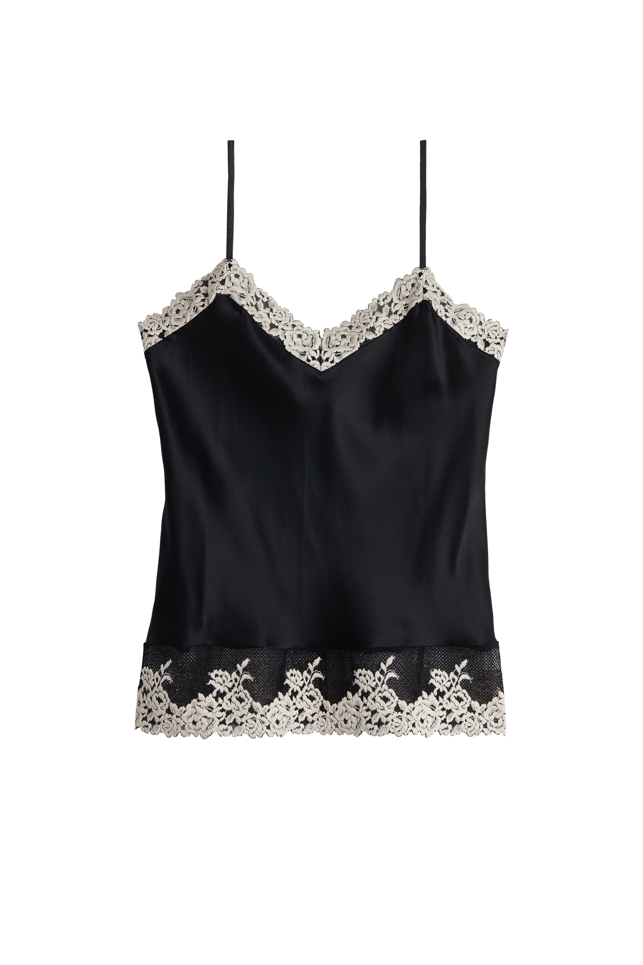 INTIMISSIMI Pyjama in Schwarz: Vorderseite