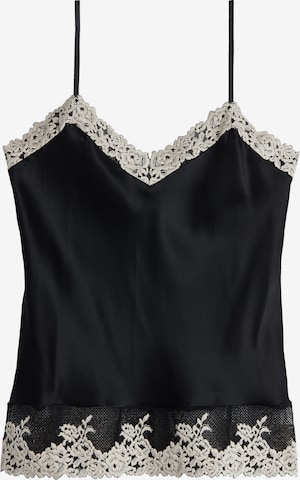 INTIMISSIMI Pyjama in Schwarz: Vorderseite