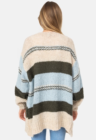 Decay Knit Cardigan in Beige