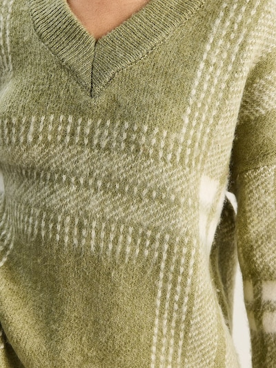 Bianco Lucci Pullover em XS-XL em cana / branco, Vista do artigo