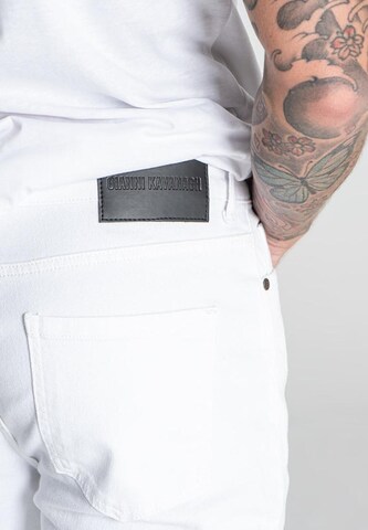 Gianni Kavanagh Slimfit Jeans in Weiß