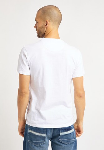 T-Shirt 'Hamilton' BRUNO BANANI en blanc