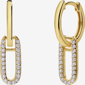 Lucardi Oorbellen in Goud: voorkant