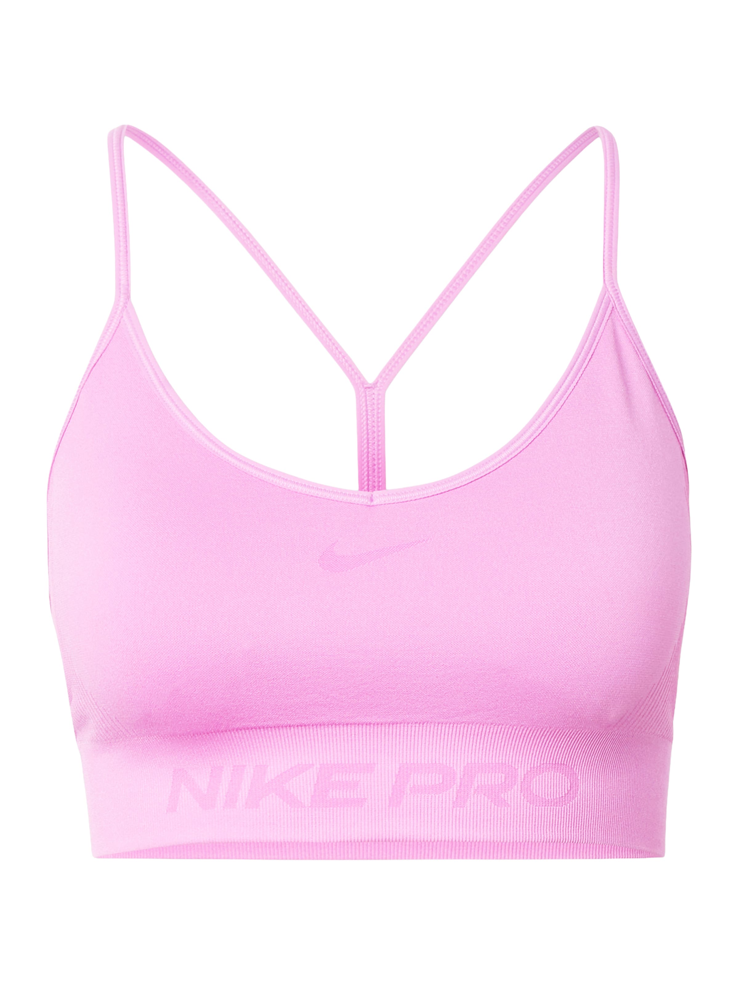 NIKE Korzet Športová podprsenka - Ružová: predná strana