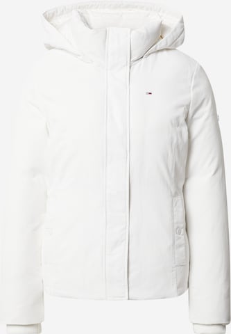 Tommy Jeans Between-Season Jacket in White: front